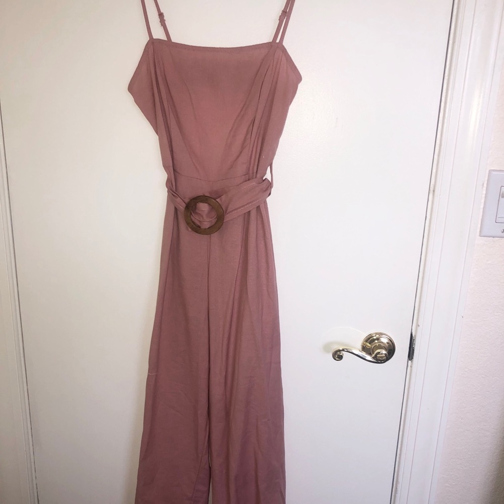 ASOS Design pink jumpsuit - Picture 3 of 4